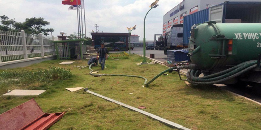 Hút bể phốt tại Vĩnh Phúc