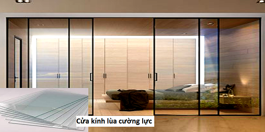 Cửa kính lùa cường lực